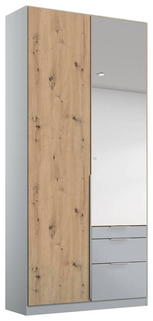 Kleiderschrank mit Spiegeltüren Laden und