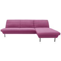 Ecksofa Looks Ix Rosa Looks Ix - Schwarz/Rosa, Design, Textil (274/168cm) - LOOKS by W.Joop