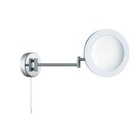 Badezimmer-wandleuchte 1456cc - Chromfarben, Basics, Glas/Kunststoff (20/20cm)
