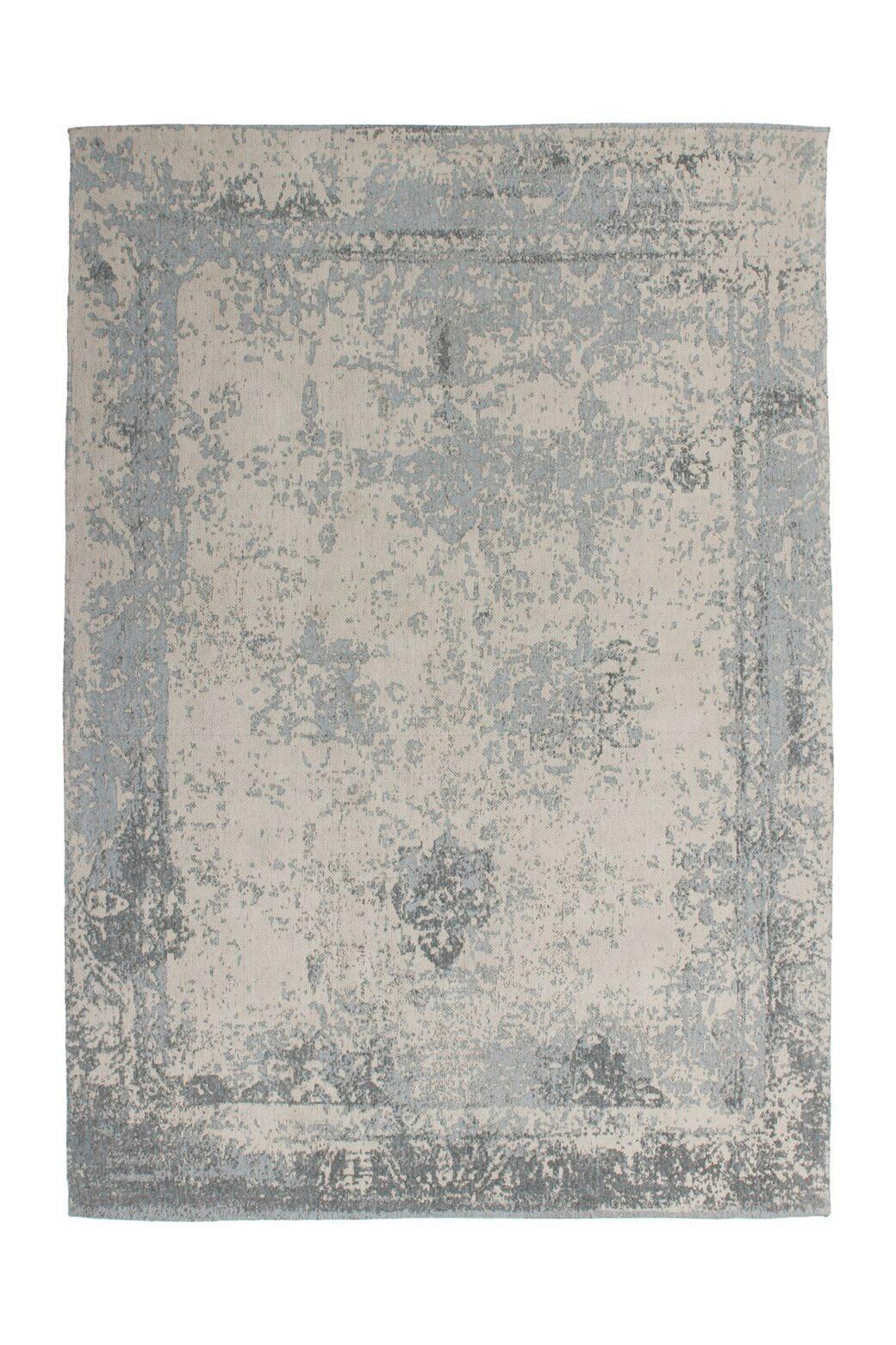 FLACHWEBETEPPICH Grau, BxL: ca. 80x150 cm - Grau, KONVENTIONELL, Textil (80/150cm) - Kayoom