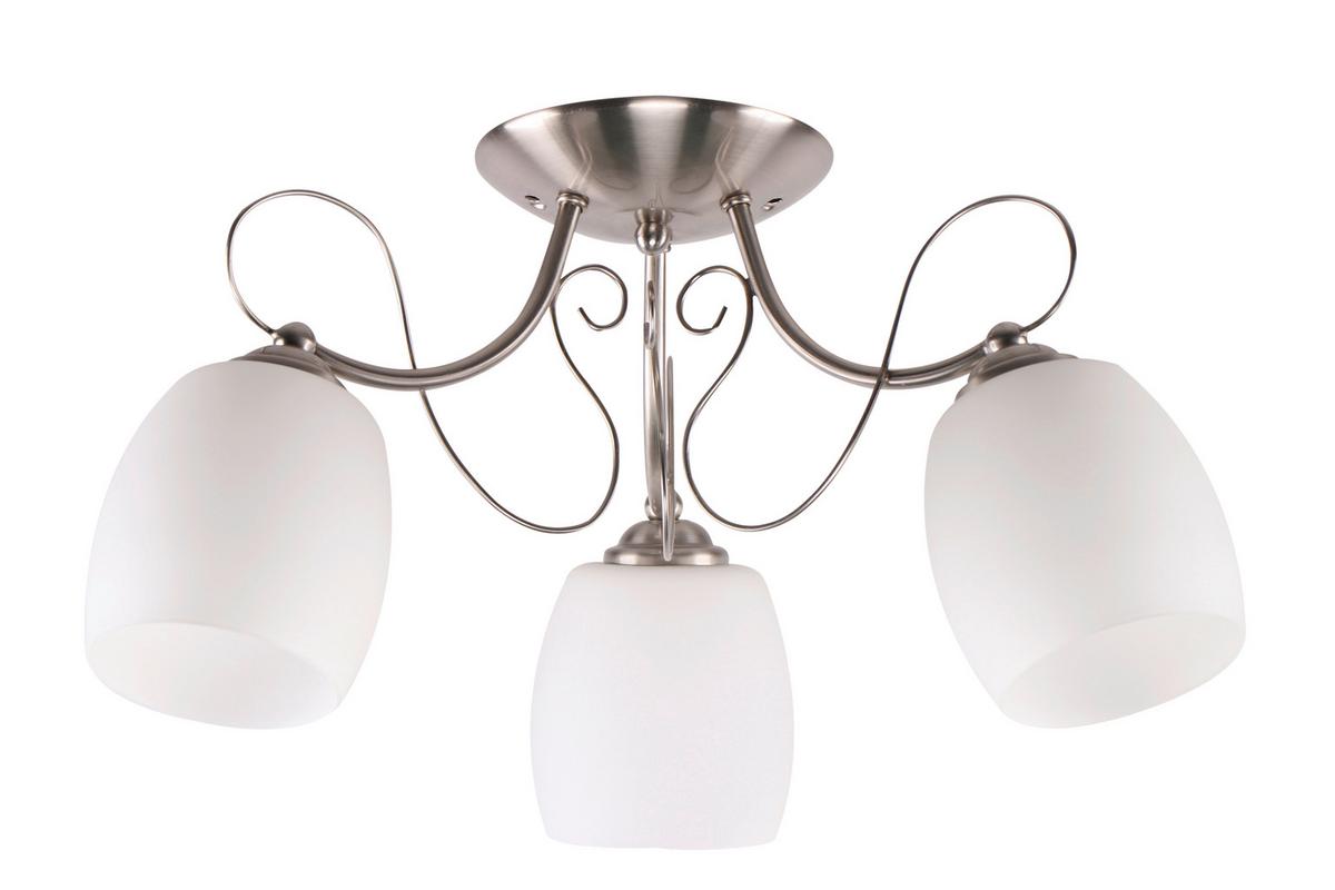 Deckenleuchte 33-78025 - Weiß, KONVENTIONELL, Metall (56/56/26cm)