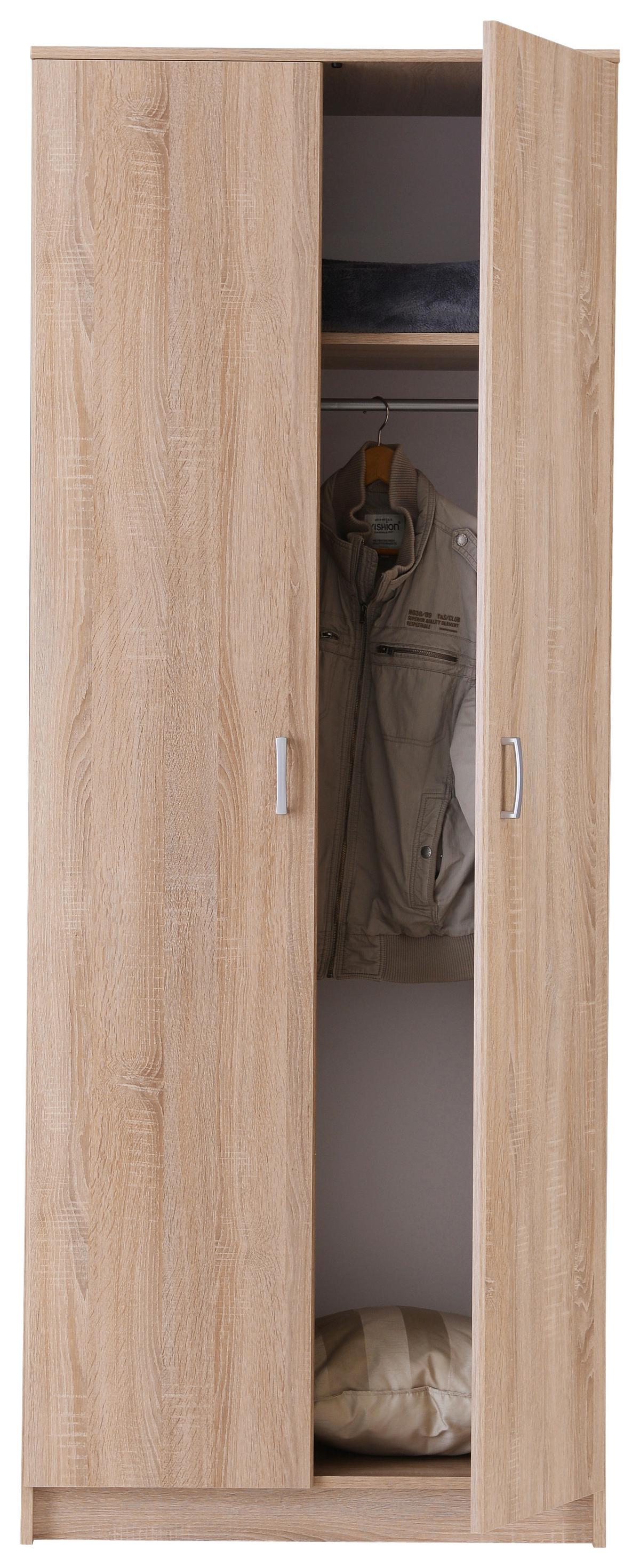 Nyílóajtós Szekrény Hana 80/205 Cm *TOP ÁR* - Basics (80/205/52cm) - Best Price