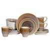 Kombiservice Caldera Sandfarben/weiß 16--Teilig - Sandfarben/Weiß, Basics, Keramik - Creatable