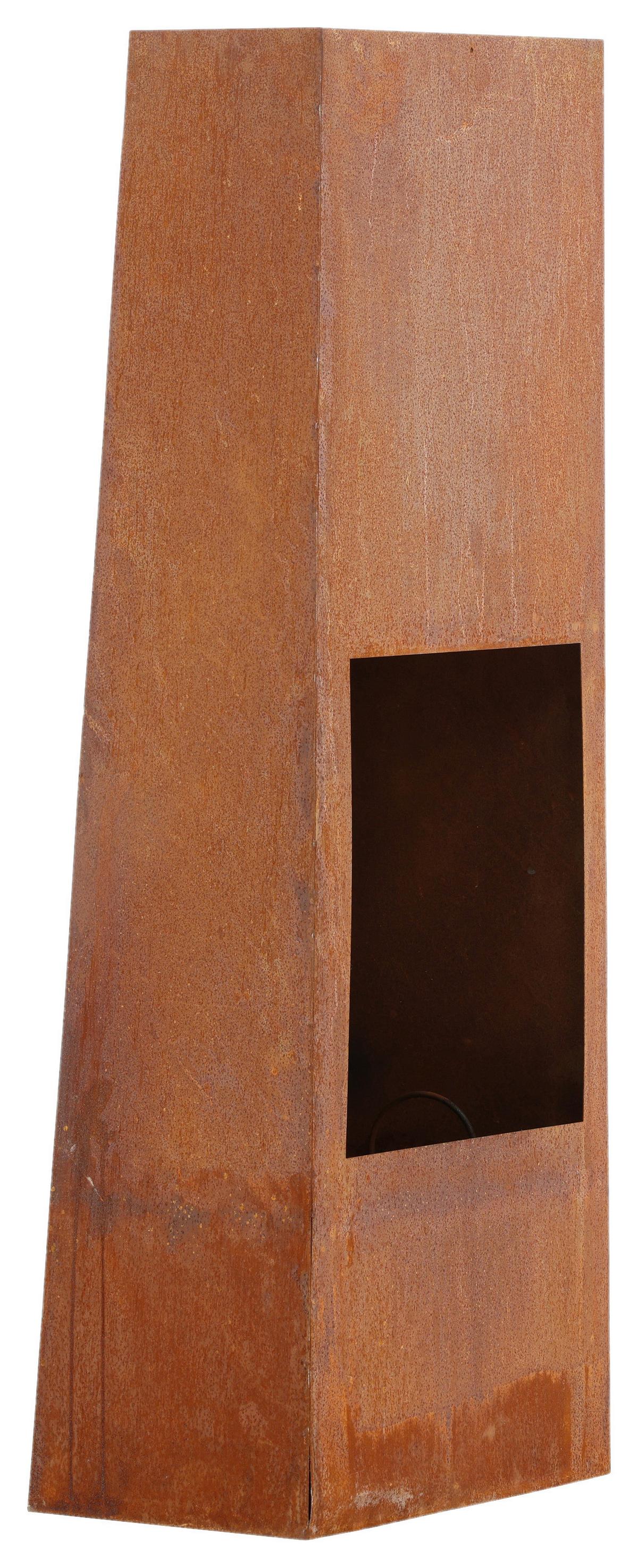 Feuerstelle Bastian - Dunkelorange, KONVENTIONELL, Metall (50/120/20cm) - Gardenson