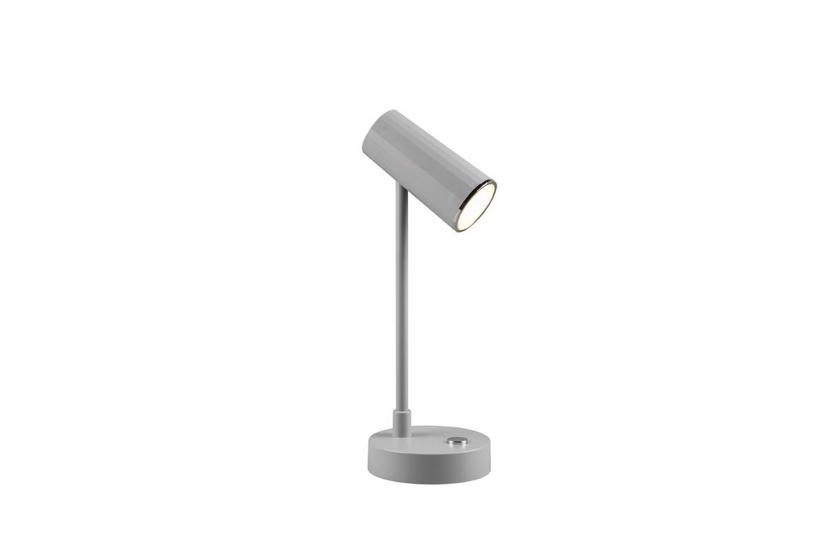 Akku-tischleuchte R52661111 Lenny - Grau, Design, Kunststoff (28/10/11cm)