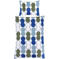 Ágyneműhuzat-garnitúra Fiona - olívazöld/pasztellkék, Modern, textil - Luca Bessoni