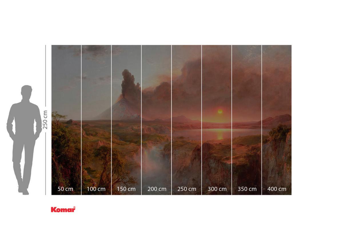 Vliestapete The Andes - Multicolor, Basics (400/250cm) - Komar