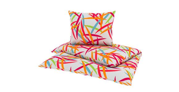 Bettwäsche Palma - Rot/Orange, MODERN, Textil - Luca Bessoni