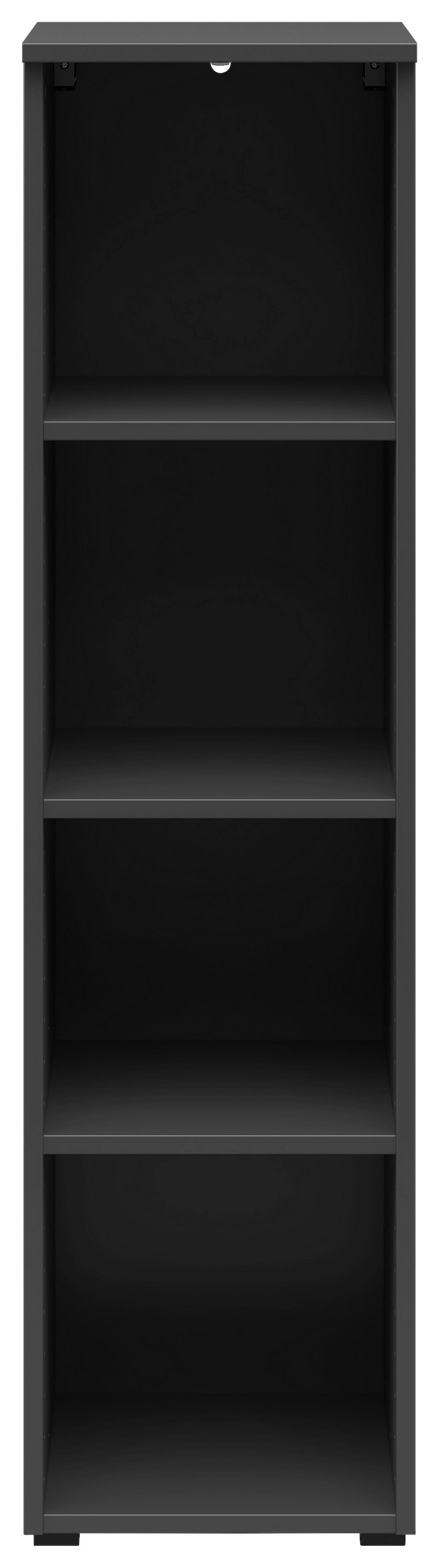 Polc Multistauraum - grafitszürke, Modern, faalapú anyag (30/115/40cm) - Carryhome