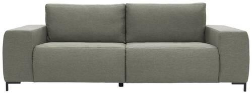 Bigsofa Looks Vi - Graubraun/Schwarz, Design, Textil (242/88/88cm) - LOOKS by W.Joop