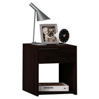 Nachtkästchen Wallnussfarben H: 40cm Sledo Mini - Walnussfarben, KONVENTIONELL, Holzwerkstoff (35/40/35cm) - MID.YOU