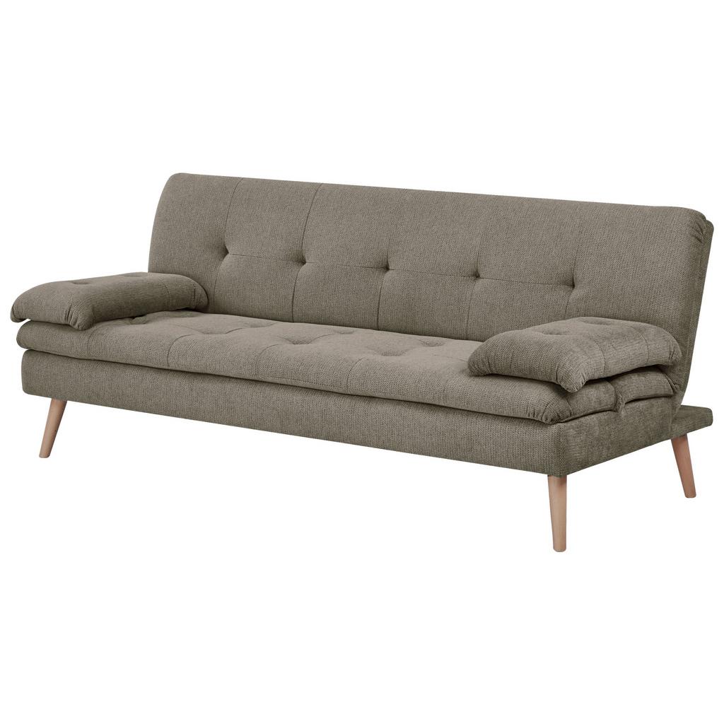 Schlafsofa Armano Braun B: 190 Cm
