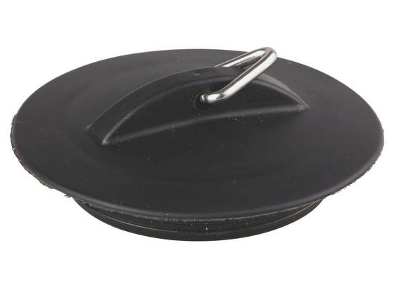 Abflussstöpsel Schwarz - Schwarz, KONVENTIONELL, Kunststoff (6cm) - Fackelmann Abflussstöpsel Schwarz - Schwarz, KONVENTIONELL, Kunststoff (6cm) - Fackelmann