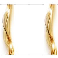 Flächenvorhang 4-Tlg. Neblana B: 60 cm, Gold/Weiß - Goldfarben, Basics, Textil (60/245cm)