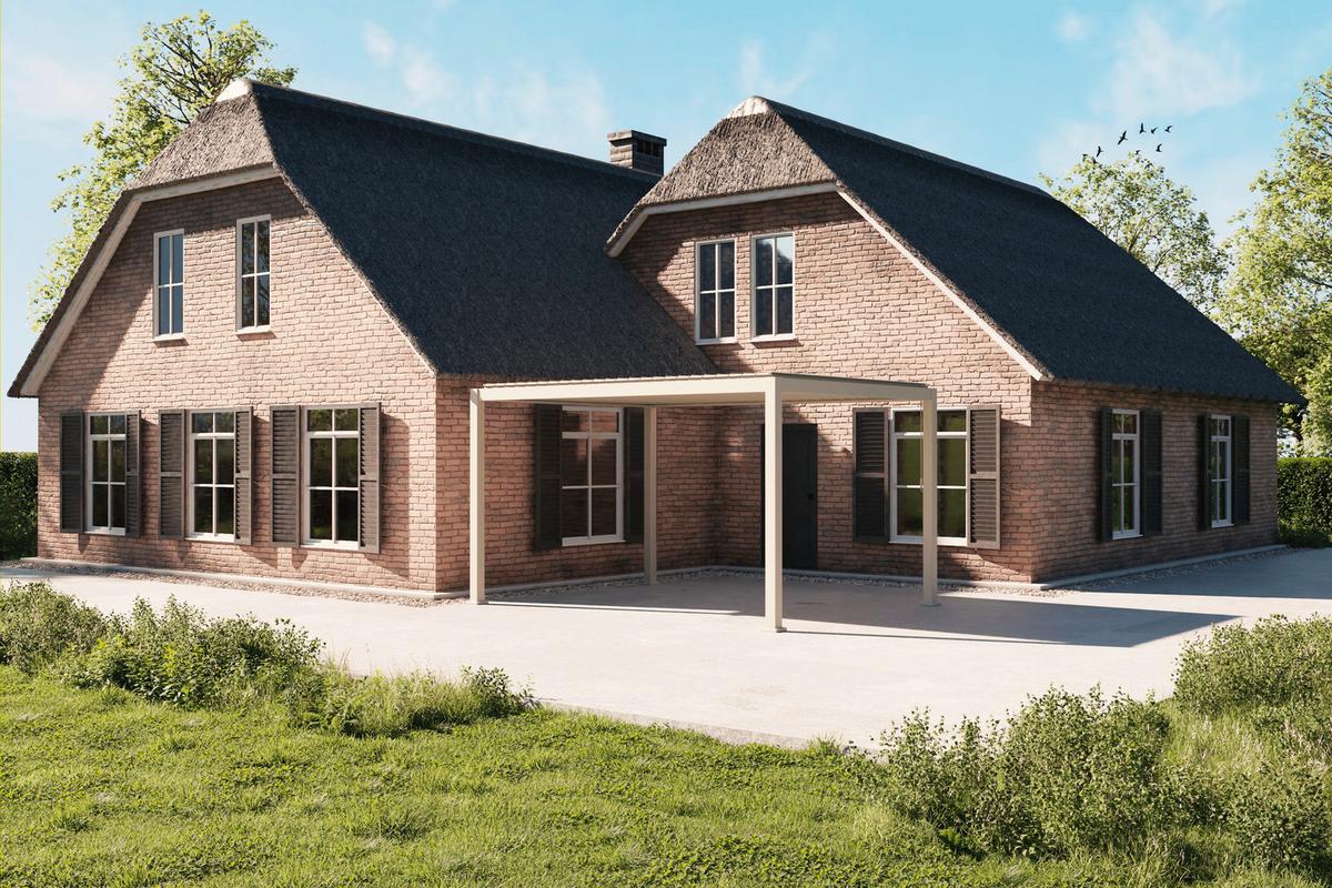 Pergola Deluxe 300x400 Grau - Grau, LIFESTYLE, Metall (400/250/300cm) - Gardenson