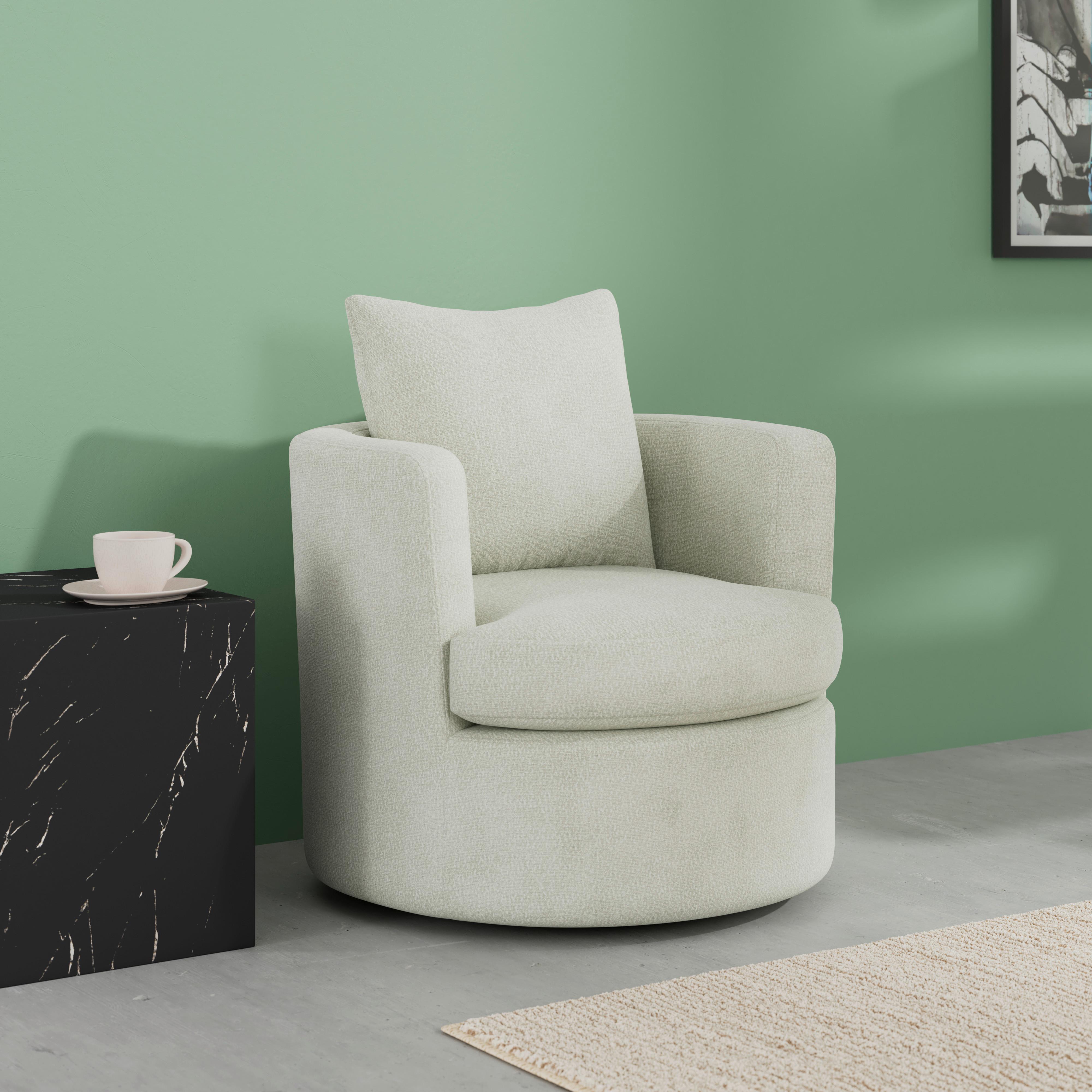 Relaxační křeslo MARIETA, bílá žinylka, max.140 kg - bílá/černá, Moderní, kov/dřevo (76/84/78cm) - Bessagi Home