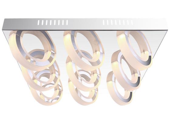 LED-Deckenleuchte Hida - Chromfarben, MODERN, Kunststoff/Metall (38/38/10cm) LED-Deckenleuchte Hida - Chromfarben, MODERN, Kunststoff/Metall (38/38/10cm)