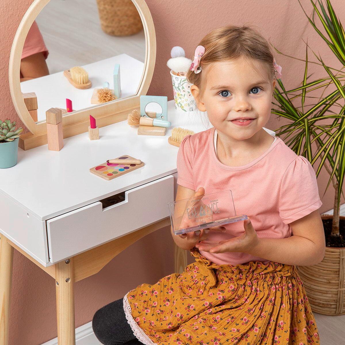 Kinder-stylingset "calendula" - Naturfarben/Weiß, Basics, Holz/Holzwerkstoff (60/34/98cm) - MUSTERKIND