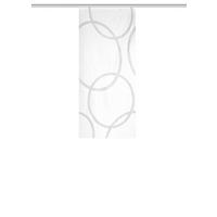 Flächenvorhang Pinale Weiß B: 57 cm - Weiß, Basics, Textil (57/145cm)