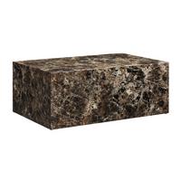 Couchtisch Braun B: 60 Cm - Braun, Design, Holzwerkstoff (90/60/35cm) - Livetastic