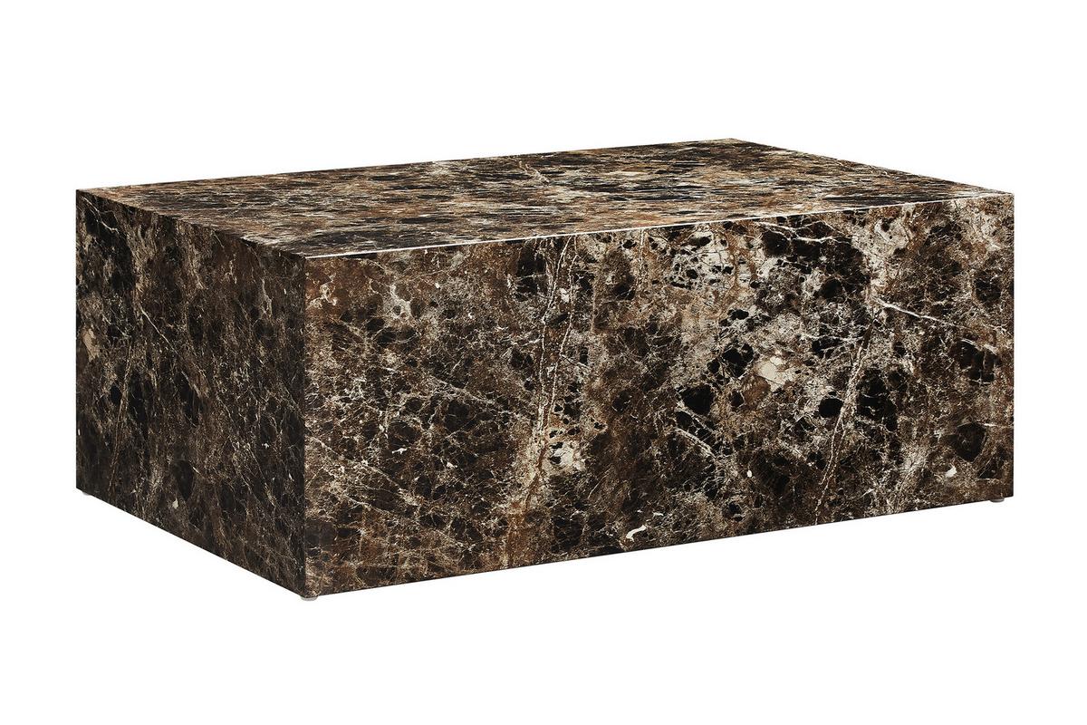 Couchtisch Braun B: 60 Cm - Braun, Design, Holzwerkstoff (90/60/35cm) - Livetastic