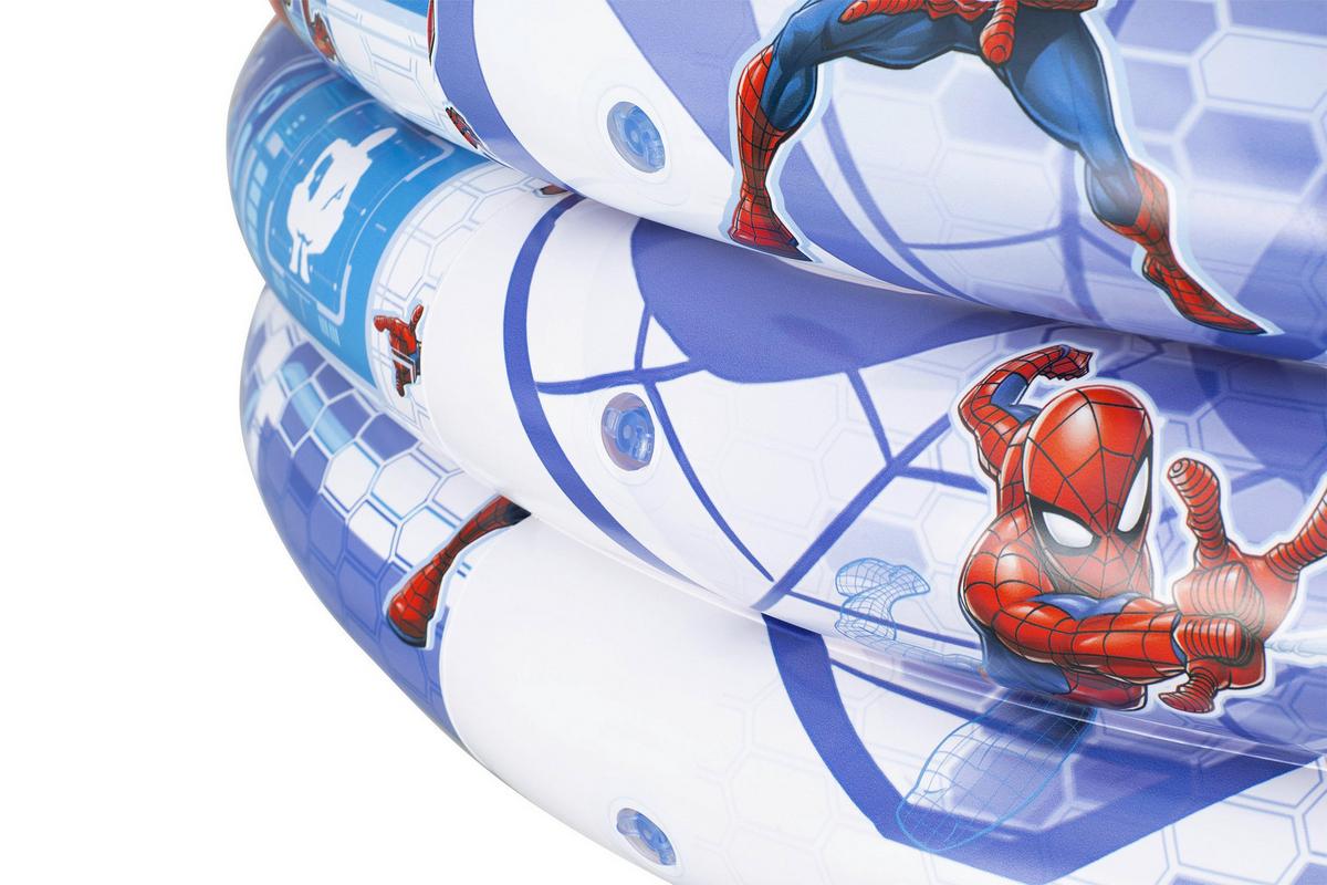 Planschbecken Spider-Man Ø 122 cm,Wasserkapazität 200L - Blau, Basics, Kunststoff (122/30cm) - Bestway