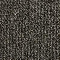 Teppichfliese Grau Astra 50x50 Cm Florhöhe 3 Mm - Grau, Basics, Textil (50/50cm)