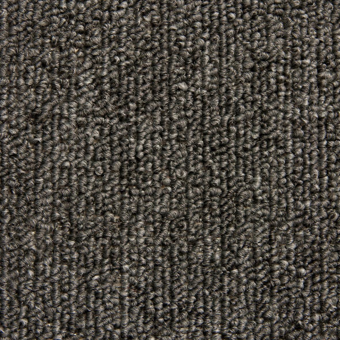 Teppichfliese Grau Astra 50x50 Cm Florhöhe 3 Mm
