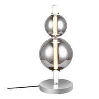 LED-Tischleuchte 3191442 - Chromfarben, Design, Glas/Metall (18/44cm) - Näve