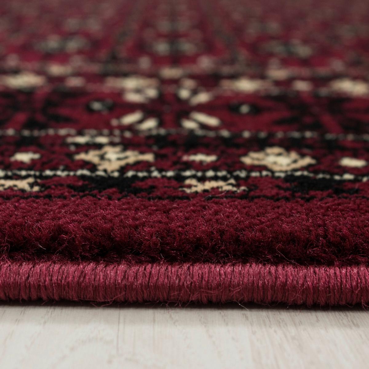 Orientalischer Webteppich Rot Marrakesh 160x230 cm - Dunkelrot, KONVENTIONELL, Textil (160/230cm)