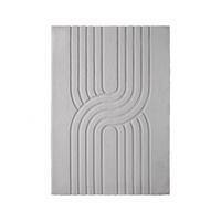 UMELÁ KOŽUŠINA FADIME 1 - sivá, Modern, textil (80/150cm) - Mömax