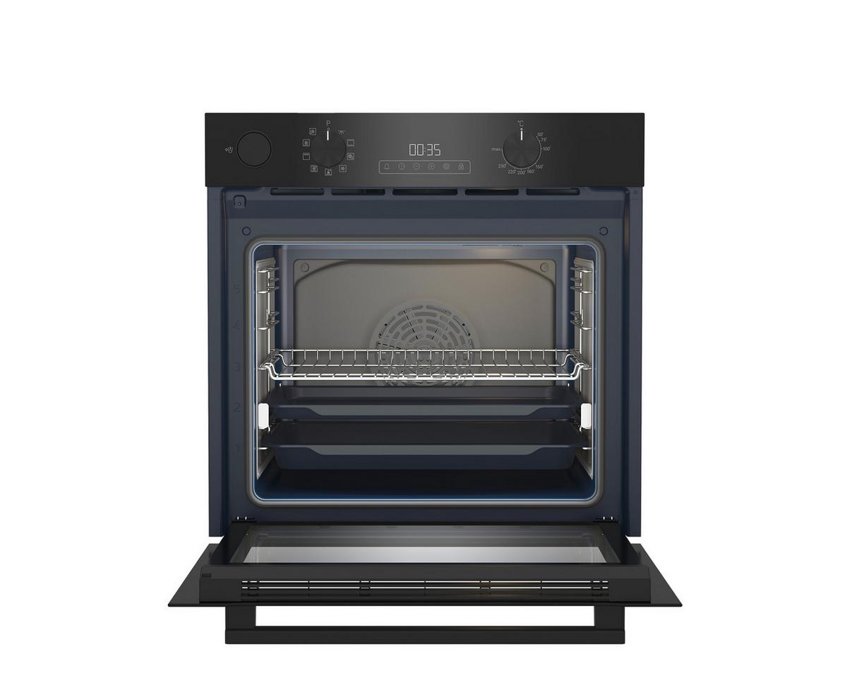 Einbaubackofen Mb74090brbs               -Eb- - Schwarz, MODERN, Glas/Metall (59,4/59,5/56,7cm) - Elektra Bregenz