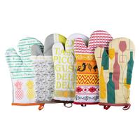 Kochhandschuh Prisha L: 30 Cm, Verschiedene Motive - Basics, Textil (18/30cm)