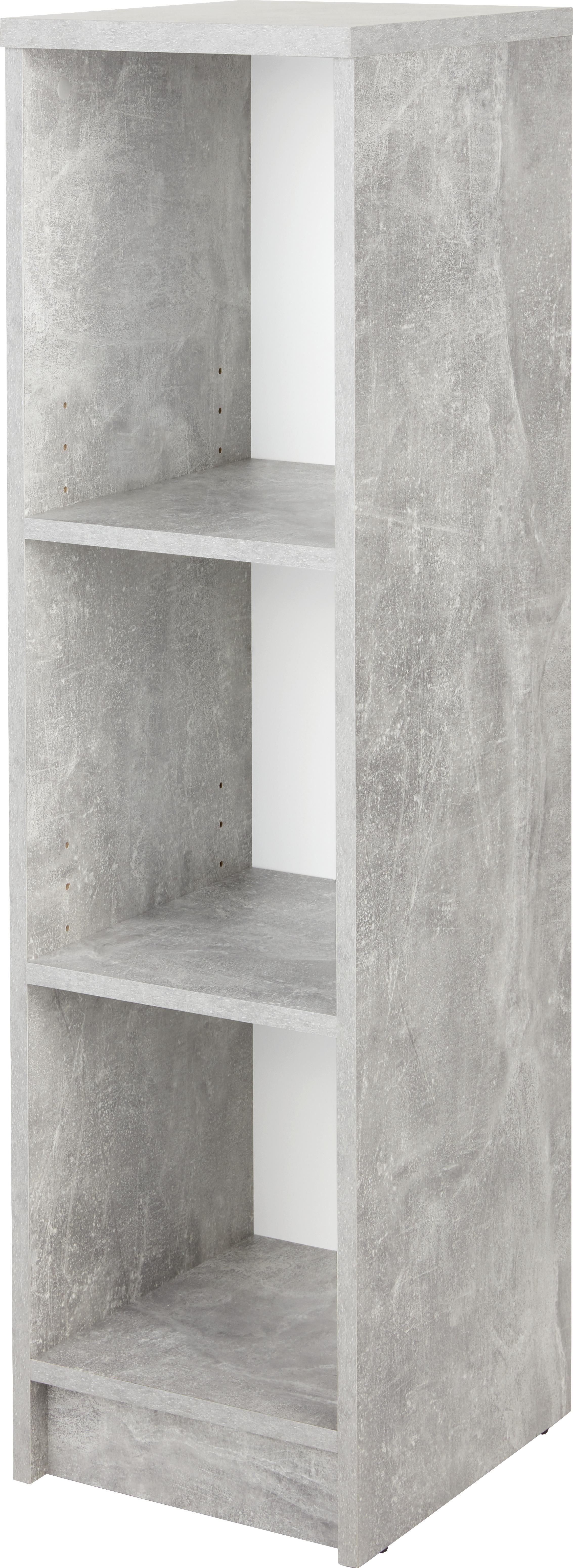 Regal 4-You New B 30cm, Betonoptik/Weiß