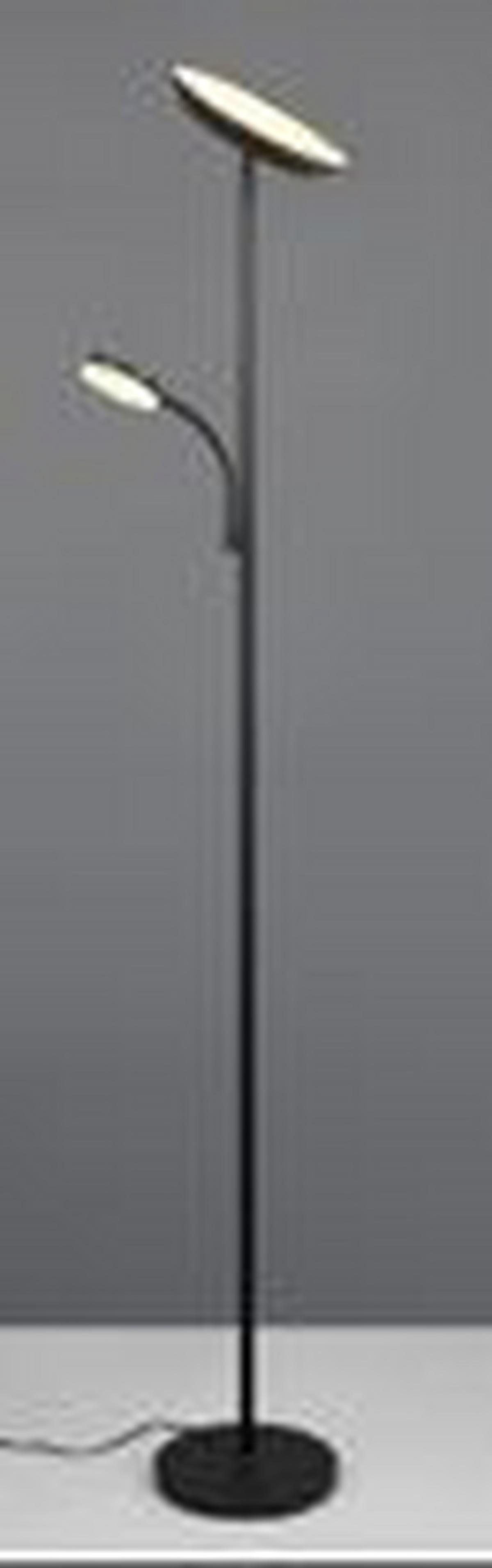 STOJACIA LAMPA MINN - čierna, Konventionell, kov/plast (25/178cm) - Mömax