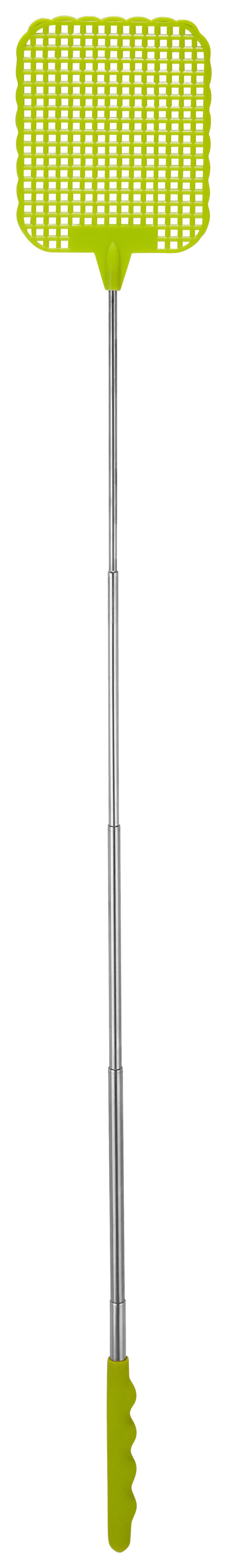 Fliegenklatsche Willi Farbl. Sort. L: 26-71 cm - Blau/Rot, Basics, Kunststoff/Metall (8/26-71cm) - Homezone