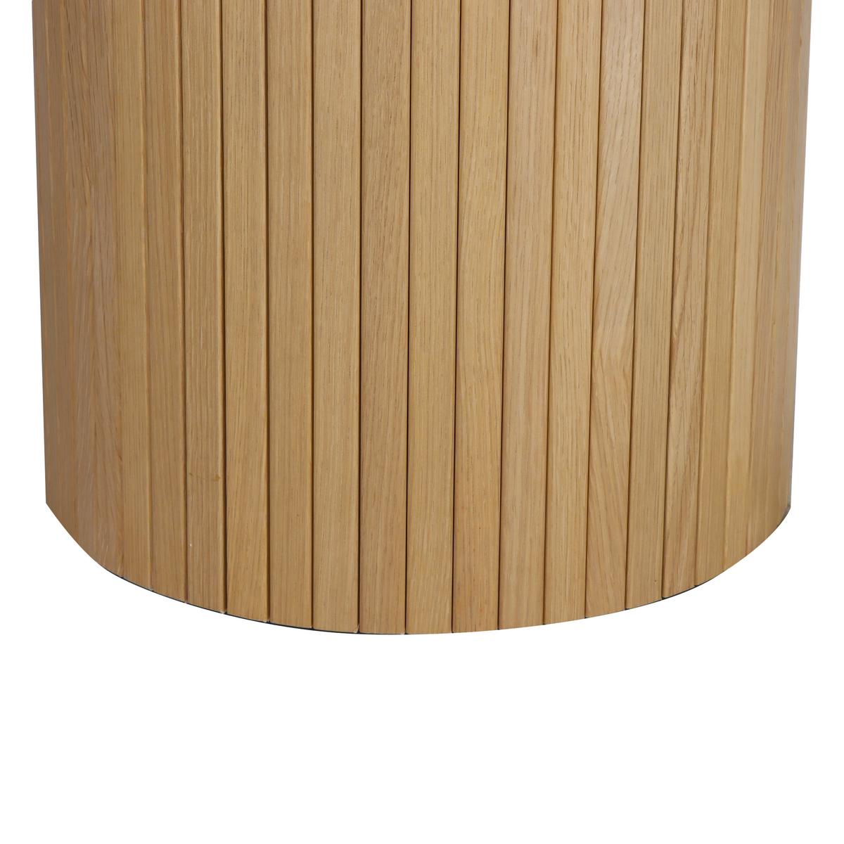 Esstisch Naturfarben, D: 120cm - Naturfarben, Design, Holzwerkstoff/Metall (120/120/75cm) - Livetastic