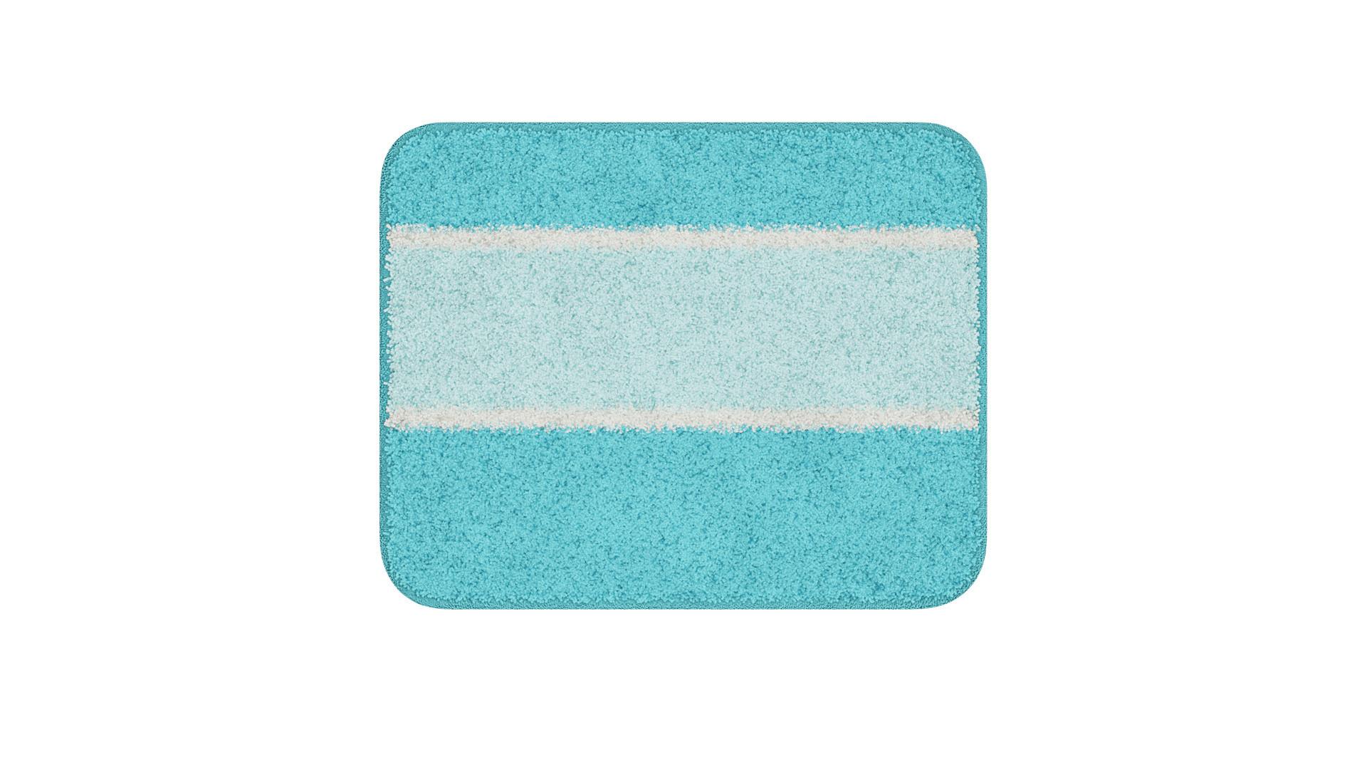 Bidet-vorleger Waymore - Blau, Basics, Textil (40/50cm) - Grund