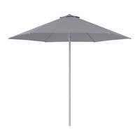 Sonnenschirm Sunny Dm: 259 Cm H: 239cm Grau - Hellgrau, MODERN, Textil/Metall (268/239cm) - Luca Bessoni