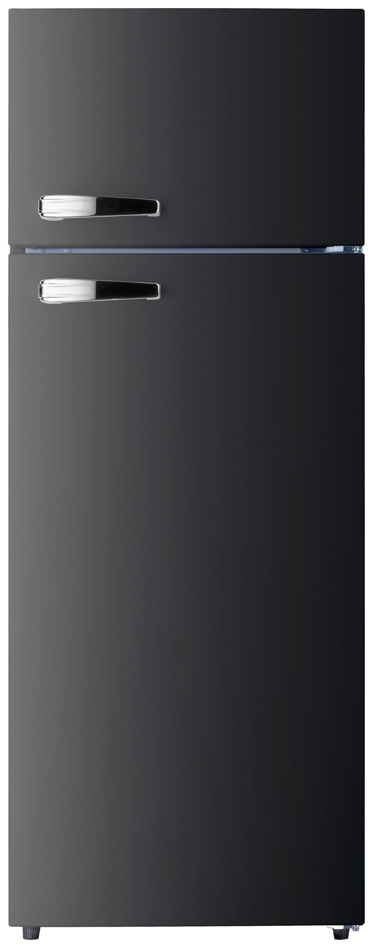 Kühl-gefrier-kombination Gk210-2 Sb - Schwarz, Trend, Kunststoff/Metall (54/143/54,5cm) - PKM