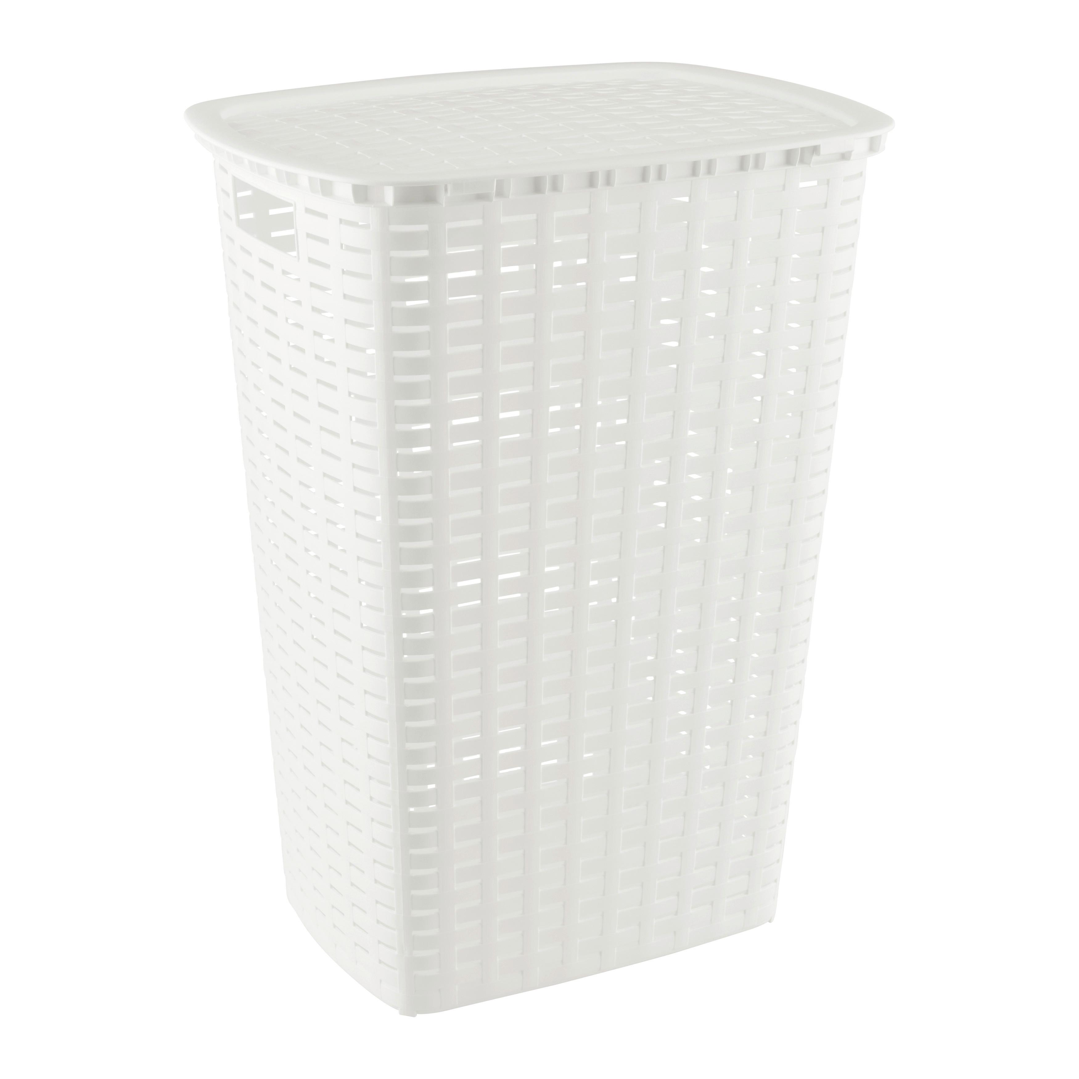 Nádoba na bielizeň ANNA - biela, Konventionell (45/60/34cm) - Mömax