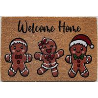 DVEŘNÍ ROHOŽKA LEBKUCHEN - vícebarevná, Konvenční, plast/přírodní materiály (40/60cm) - Mömax