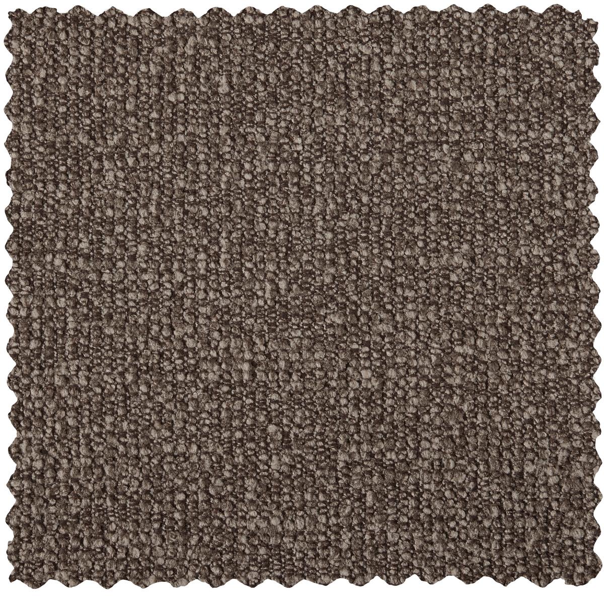 Sitzbank Mojo Braun B: 164cm - Schwarz/Braun, MODERN, Textil (164/83/73cm) - Livetastic