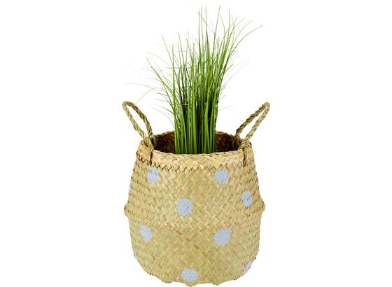 Korb Gina - Blau/Naturfarben, MODERN, Naturmaterialien (25/28cm) - Luca Bessoni Korb Gina - Blau/Naturfarben, MODERN, Naturmaterialien (25/28cm) - Luca Bessoni