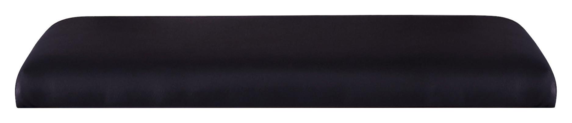 Sitzkissen für Garderobenbank Kashmir New Schwarz 84x37 cm