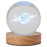 DEKORAČNÉ LED SVIETIDLO MONI - priehľadné/prírodná farba, Romantik / Landhaus, kompozitné drevo/plast (8/9,5cm) - Mömax