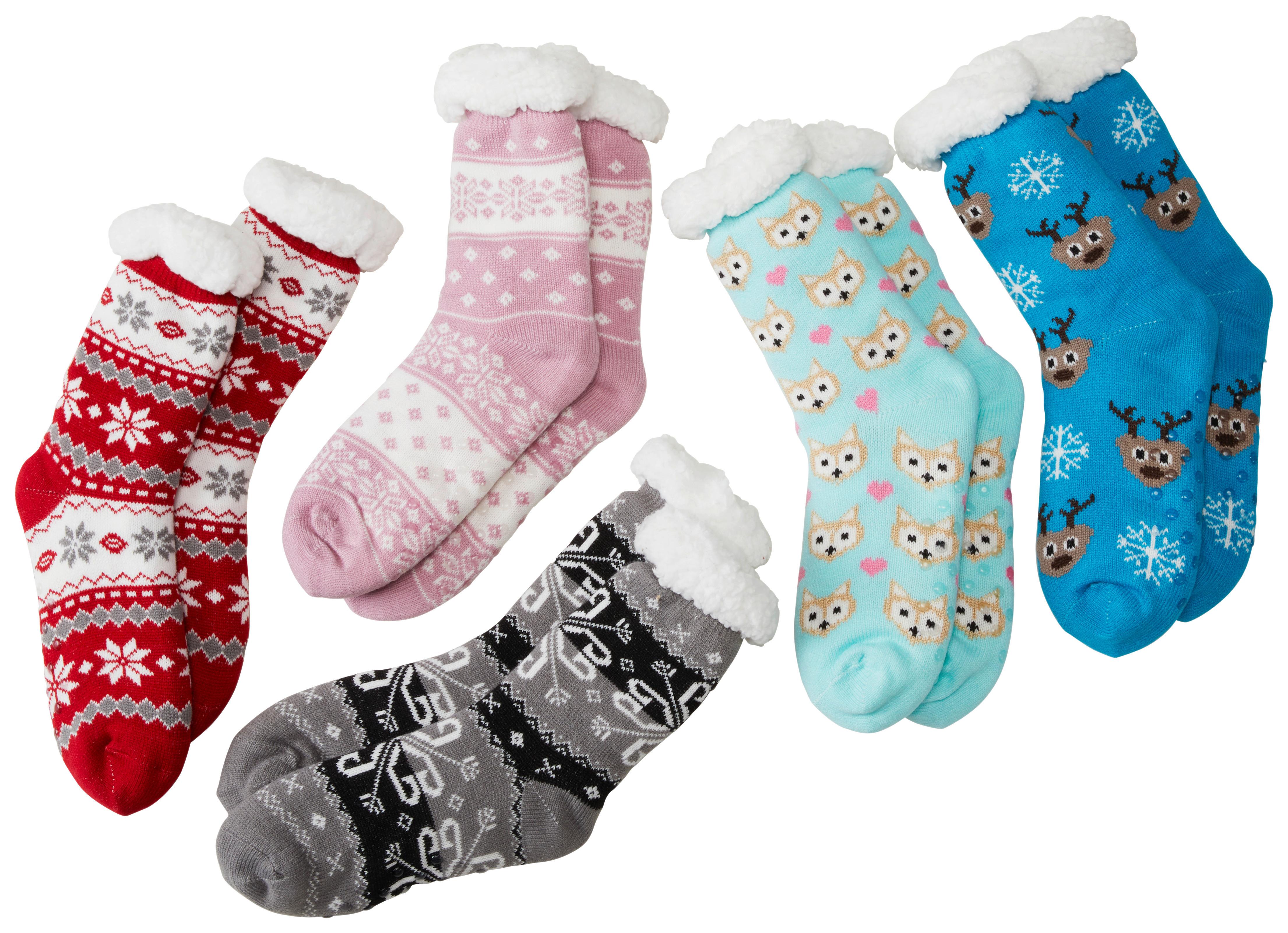 Socken Frosty - Multicolor, KONVENTIONELL, Textil - Ondega