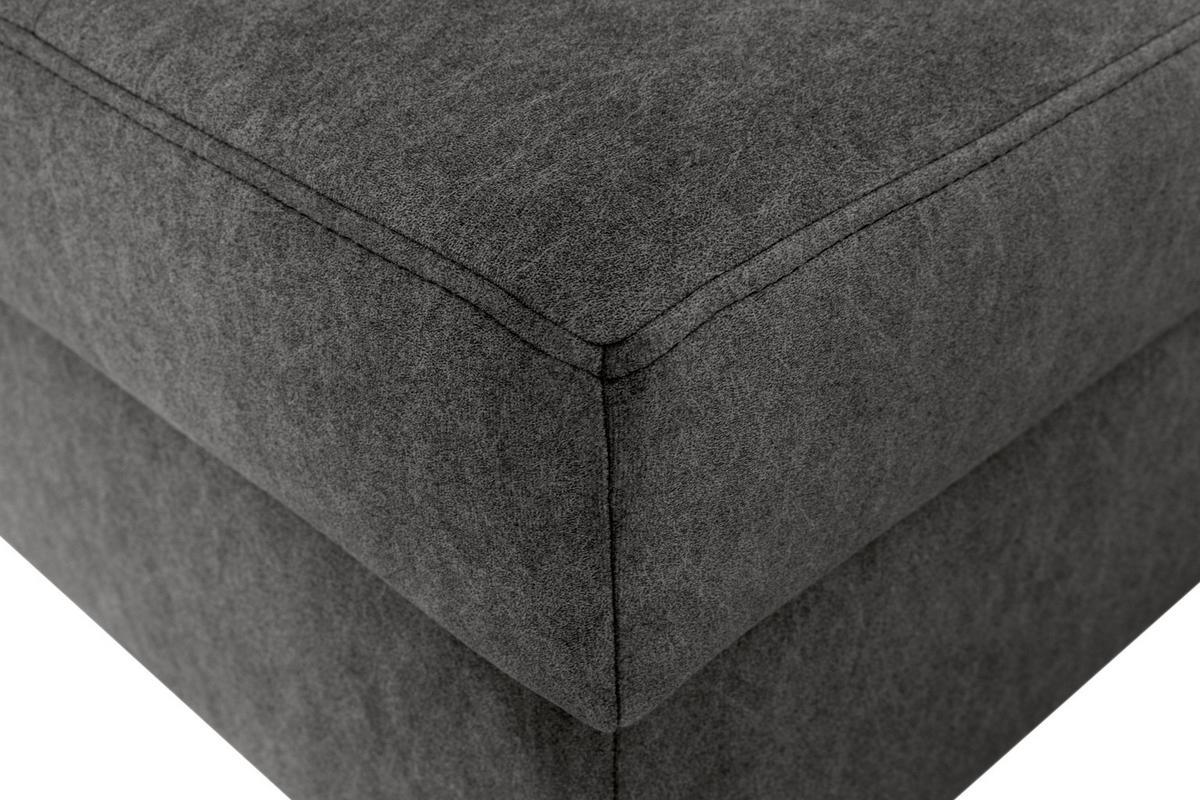 Eckschlafsofa Lars Grau S: 223/161 Cm - Kernbuche/Grau, Design, Textil (223/161cm) - MID.YOU