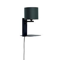 Wandleuchte Florence/Wm/B/1815/B - Schwarz, Trend (24/22/42cm) - It's about Romi