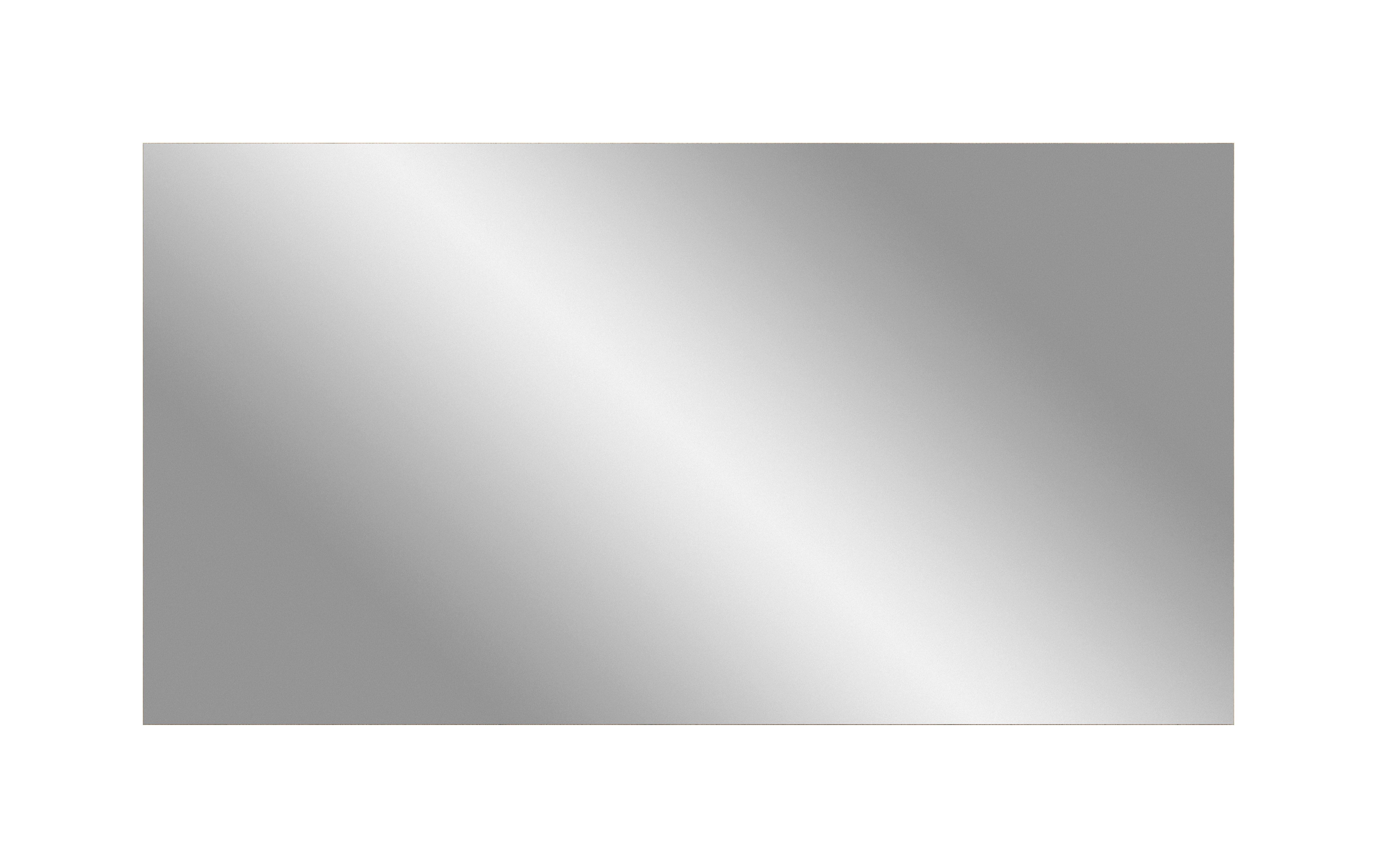 Wandspiegel Naro Eiche dunkel Dekor B: 120cm - Eiche dunkel, Design, Glas/Holzwerkstoff (120/64/2cm) - Livetastic